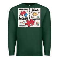 Sports Green autism Premium Sweatshirt - MaliasSmallBusiness