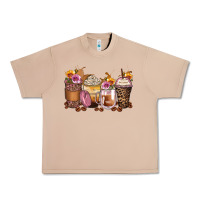 Burro leopard rose glitter flowers coffee cups Urban Heavy Tee - Zillion Design Studio