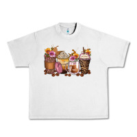 Lunar Rock leopard rose glitter flowers coffee cups Urban Heavy Tee - Zillion Design Studio