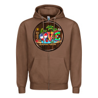 Chestnut dominican republic coasters Zipper Hoodie - AdoDesignShop