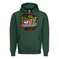 Sports Green dominican republic coasters Zipper Hoodie - AdoDesignShop