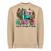 Glamper Way Too Boujee For Tents 2 Heavyweight Sweatshirt | Teevron