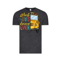 Vintage Black best bus driver ever Vintage Tee - texasbilliewilder