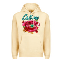 Pina Colada call me roses and pink telephone Premium Hoodie - AdoDesignShop