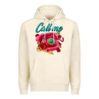 Sandshell call me roses and pink telephone Premium Hoodie - AdoDesignShop