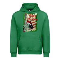 Emerald merry christmas  statue of liberty Urban Hoodie - BarkalooDesign