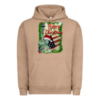 Pigment Burro merry christmas  statue of liberty Urban Hoodie - BarkalooDesign