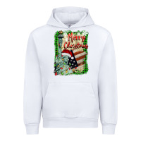White merry christmas  statue of liberty Urban Hoodie - BarkalooDesign