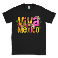Black viva mexico long live mexico Classic Tee - FaDigitalArtStudio