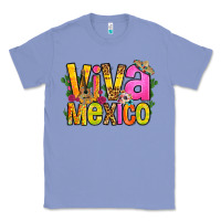 Colony Blue viva mexico long live mexico Classic Tee - FaDigitalArtStudio