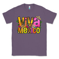 Lavender viva mexico long live mexico Classic Tee - FaDigitalArtStudio