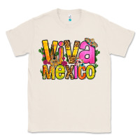 Natural viva mexico long live mexico Classic Tee - FaDigitalArtStudio