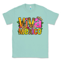 Seafoam viva mexico long live mexico Classic Tee - FaDigitalArtStudio