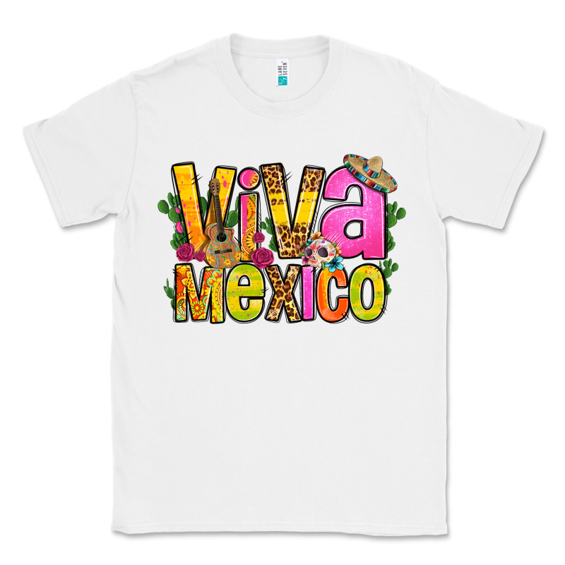 Viva Mexico Long Live Mexico Classic Tee by FaDigitalArtStudio | Teevron