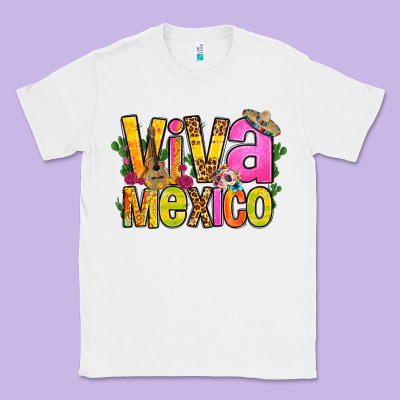 Viva Mexico Long Live Mexico Classic Tee Designed By Fadigitalartstudio