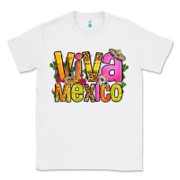White viva mexico long live mexico Classic Tee - FaDigitalArtStudio