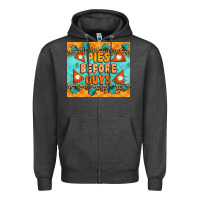 Charcoal Heather Pies Before Guys Zipper Hoodie - Artiststas