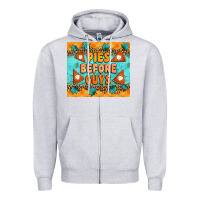 Heather Grey Pies Before Guys Zipper Hoodie - Artiststas