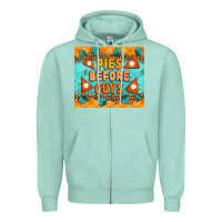 Seafoam Pies Before Guys Zipper Hoodie - Artiststas