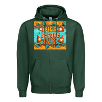 Sports Green Pies Before Guys Zipper Hoodie - Artiststas
