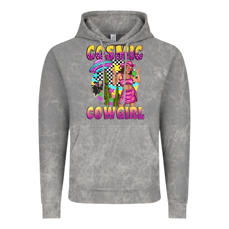 Cosmic Cowgirl Vintage Hoodie by texasbilliewilder | Teevron