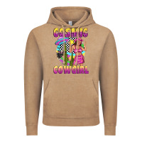 Vintage Coffee cosmic cowgirl Vintage Hoodie - texasbilliewilder