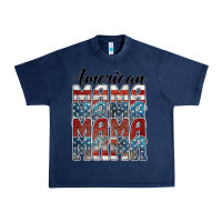Navy american mama Urban Heavy Tee - BarkalooDesign