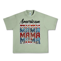 Oil Green american mama Urban Heavy Tee - BarkalooDesign