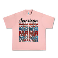 Salmon american mama Urban Heavy Tee - BarkalooDesign