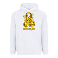 White they never fight alone yellow ribbon with boxing g Heavyweight Hoodie - NancyCooperArtShop