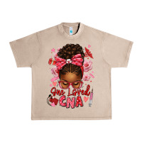 French Oak one loved cna afro messy bun Urban Heavy Tee - texasbilliewilder