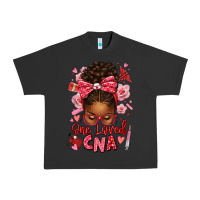 Pigment Black one loved cna afro messy bun Urban Heavy Tee - texasbilliewilder