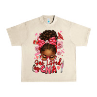 Sandshell one loved cna afro messy bun Urban Heavy Tee - texasbilliewilder