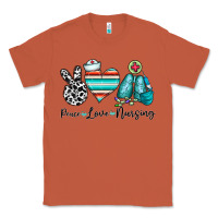 Copper peace love nursing Classic Tee - CowhideDigitalArt