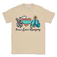 Mushroom peace love nursing Classic Tee - CowhideDigitalArt