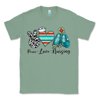 Sage peace love nursing Classic Tee - CowhideDigitalArt