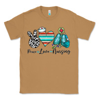 Toasted Coconut peace love nursing Classic Tee - CowhideDigitalArt