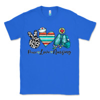 True Royal peace love nursing Classic Tee - CowhideDigitalArt