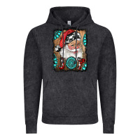 Vintage Black Santa Claus Joy Vintage Hoodie - RanaPortraitStore