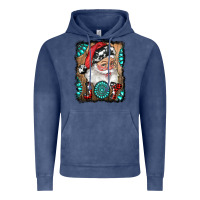 Vintage Denim Santa Claus Joy Vintage Hoodie - RanaPortraitStore