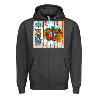 Charcoal Heather teacher a+ tumbler Zipper Hoodie - BundleAndBundleShop