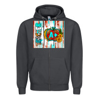 Smoke teacher a+ tumbler Zipper Hoodie - BundleAndBundleShop