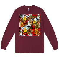 Christmas Leopard Duck Long Sleeve Tee | Teevron