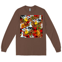 Chestnut christmas leopard duck Long Sleeve Tee - FaDigitalArtStudio
