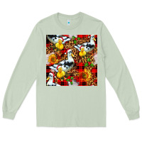 Matcha christmas leopard duck Long Sleeve Tee - FaDigitalArtStudio