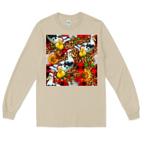 Mushroom christmas leopard duck Long Sleeve Tee - FaDigitalArtStudio