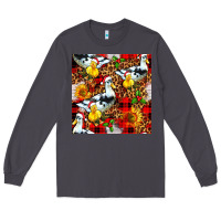 Smoke christmas leopard duck Long Sleeve Tee - FaDigitalArtStudio