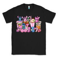 Black stitch and lilo pink christmas coffee cups Classic Tee - AdoDesignShop