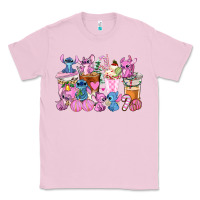 Bubblegum Pink stitch and lilo pink christmas coffee cups Classic Tee - AdoDesignShop