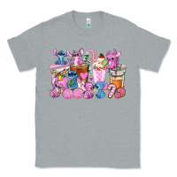 Heather Grey stitch and lilo pink christmas coffee cups Classic Tee - AdoDesignShop